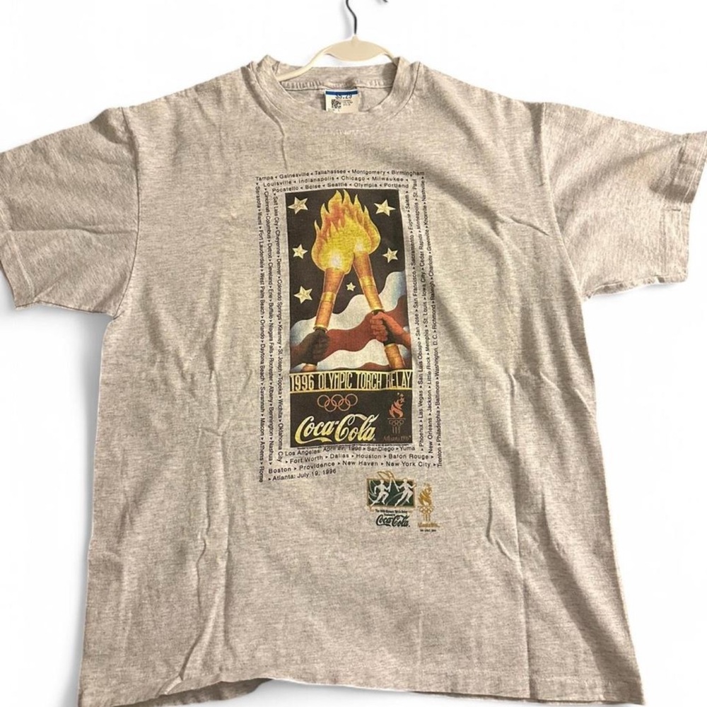 1996 Vintage Coca Cola Olympic T-Shirt